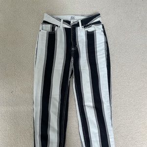 BDG size 24 striped jeans